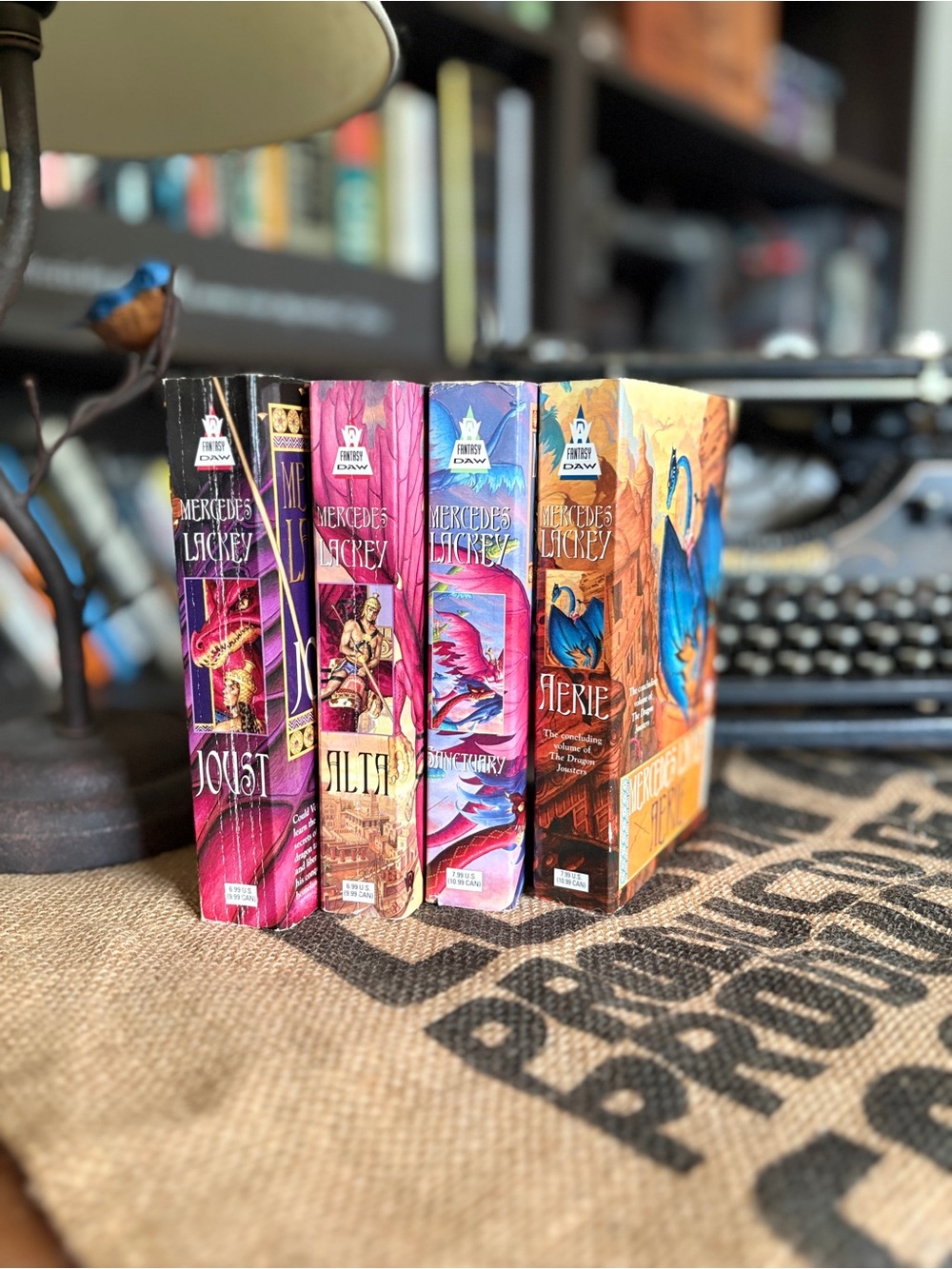 M. Lackey-“Dragon Jousters” Book Set